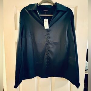 Banana Republic NWT Teal Blouse - Size Large